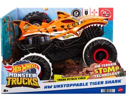 Hot Wheels Monster Trucks Unstoppable Tiger Shark - Raceauto