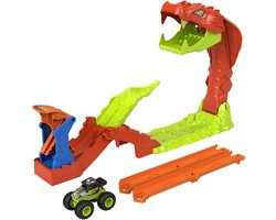 Hot Wheels Monstertrucks - Sla de Slang Knock-Out Speelset