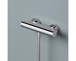 Hotbath Cobber - Douchemengkraan Thermostatisch - met Onderaansluiting - Chroom