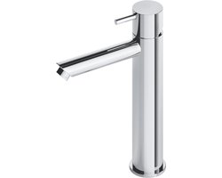 Hotbath Cobber - Wastafelmengkraan - zonder Waste - Laag - Chroom - Opbouw - Chroom - V05