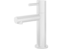 Hotbath Dude Fonteinkraan opbouw - L-uitloop 8.5cm - mat wit