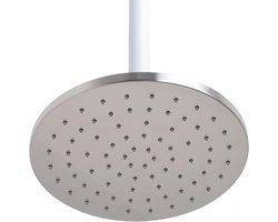Hotbath Mate hoofddouche 25cm rond nikkel geborsteld