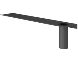 Hotbath &More Shelves - Beker - Voor Planchet - Geborsteld Zwart