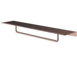 Hotbath &More Shelves - Handdoekrek 40 Cm - Voor Planchet - Geborsteld Koper PVD