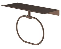 Hotbath &More Shelves - Handdoekring - Voor Planchet - Tuscan Bronze