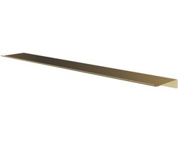 Hotbath &More Shelves - Planchet 80 Cm - Inclusief Bevestigingsrails - Geborsteld Messing PVD