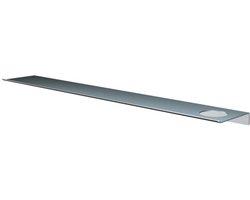 Hotbath &More Shelves - Planchet 80 Cm - Inclusief Bevestigingsrails - Met 1 Uitsparing - Voor Zeepdispenser of Beker - RVS 316