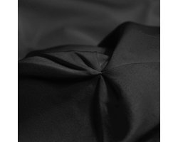 Hotel Home Collection - Dekbedovertrek - Brighton - 140x200/220 +1*60x70 cm - Zwart