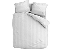 Hotel Home Collection - Dekbedovertrek - Chelsea - Wit - 240x200/220 + 2* 60x70 cm