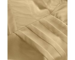 Hotel Home Collection - Dekbedovertrek - Plymouth - 240x200/220 +2*60x70 cm - Zand