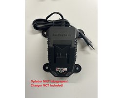 Houder geschikt voor Parkside PLG 20C1 X20 Oplader - Wandbevestiging - Wall Mount - ! OPLADER NIET INBEGREPEN ! - AUB Beschrijving lezen!