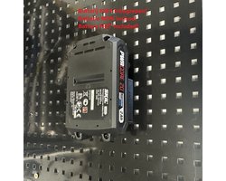 Houder geschikt voor SKIL 20V PWRCORE accu - Batterijhouder - Wandbevestiging - Wall Mount - Batterij NIET Inbegrepen!