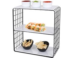 Houder Inde Planken en verdelers Om op te hangen Zwart (37 x 34 x 18 cm)