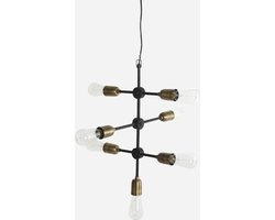 House Doctor Hanglamp molecular zwart 48 cm