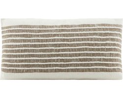 House Doctor Kussenhoes Yarn mostergeel Wonen > Woonaccessoires > Kussentjes > Kussenhoesjes