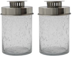 House Doctor Lantaarn Omay Helder 18cm - set van 2