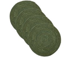 House Doctor Placemats Circle groen - 4 stuks
