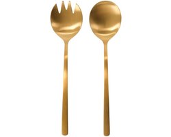House Doctor Salade bestekset golden