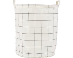 House Doctor Squares - Wasmand - Ruit - Wit