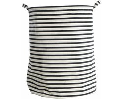 House Doctor Stripes - Wasmand - Streep - Wit, Zwart
