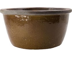 House Doctor Whai bloempot - mosterd