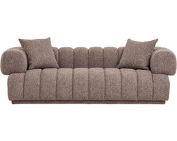 House Nordic Aurora Bruin 3-Zits Bank