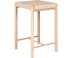 House Nordic Barstoel Abano Populier Naturel Wicker