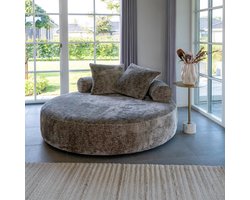 House Nordic Cairo Chenille Daybed met 2 Kussens