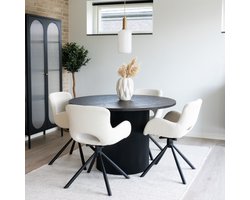 House Nordic Eetkamerset Boavista en Admorim - Eettafel met 4 Eetkamerstoelen