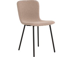 House Nordic Eetkamerstoel Halden Bouclé Beige