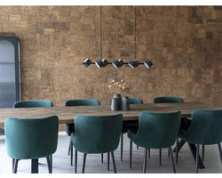 House Nordic Eetkamertafel Toulon Smoked Eikenhout 300cm