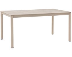 House Nordic Eettafel Alcudia - Rechthoek Zand - 160x90x74cm