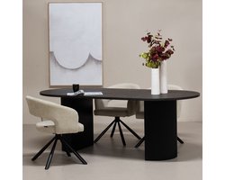 House Nordic Eettafel Boavista - Donkerbruin Hout - 210x100x75cm