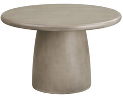 House Nordic Eettafel Bonnet - Rond Grijs - Ø120x75cm