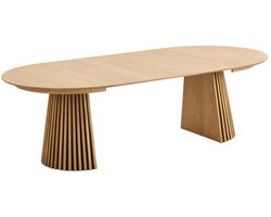 House Nordic Eettafel Osaka - Naturel Uitschuifbaar - 120-240cm