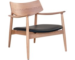 House Nordic Fauteuil Olvera Eiken/PU-Leer