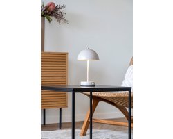 House Nordic Holt Zand LED Tafellamp Oplaadbaar