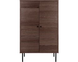 House Nordic Kast Kyoto Eikenfineer Smoked 80x40x130cm