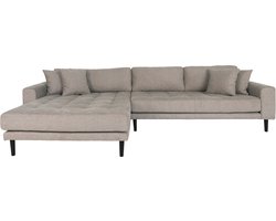 House Nordic Lounge Bank Stof - Stone - 170-92x290x76cm - Bank Lido Links