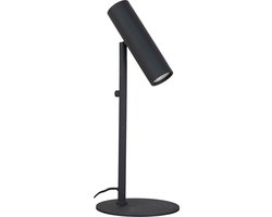 House Nordic Parijs - tafellamp LED - mat zwart - industrieel