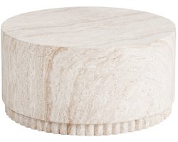 House Nordic Salontafel Bonn - Rond Naturel - Ø70x37cm