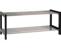 House-Nordic-schoenenrek-Kaia-metaal-zwart