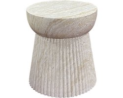 House Nordic Sidetable Bonn Naturel Ø37cm