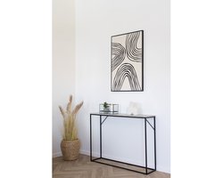 House Nordic Sidetable Vita Travertinlook 110cm