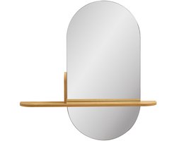 House Nordic Spiegel Barco - Rechthoek Met Plank - 92x95cm