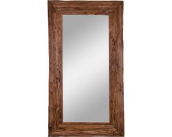 House Nordic Spiegel - Teakhout - 101x3x180cm - Spiegel Granada Antique