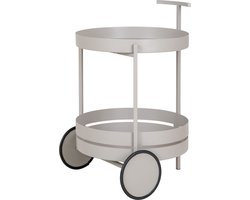 House Nordic Trolley Beja Staal Grijs