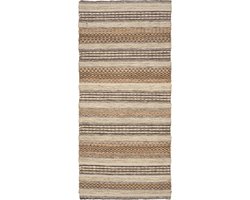 House Nordic Vloerkleed Morena - 180x80x1cm - Naturel - Wol