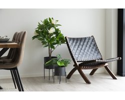 House Nordic Vouwstoel Perugia Zwart