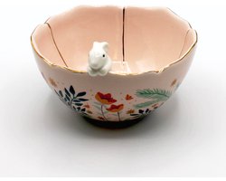 House of Disaster - Kom met Konijn - 3D Ontwerp - roze keramiek